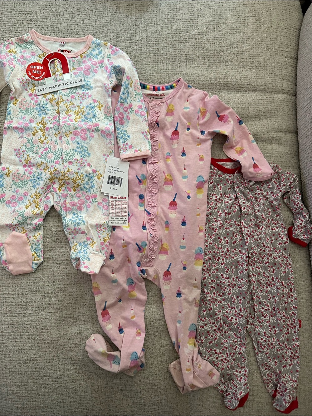 Magnetic Me Bundle Different Sizes Great Condition 0-3M & 9-12M